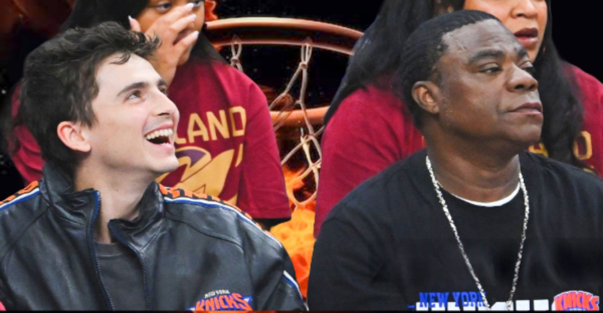 Knicks Superfan Tracy Morgan in Tears and Timothee Chalamet in Disbelief After Booking Ticket to NBA Finals
