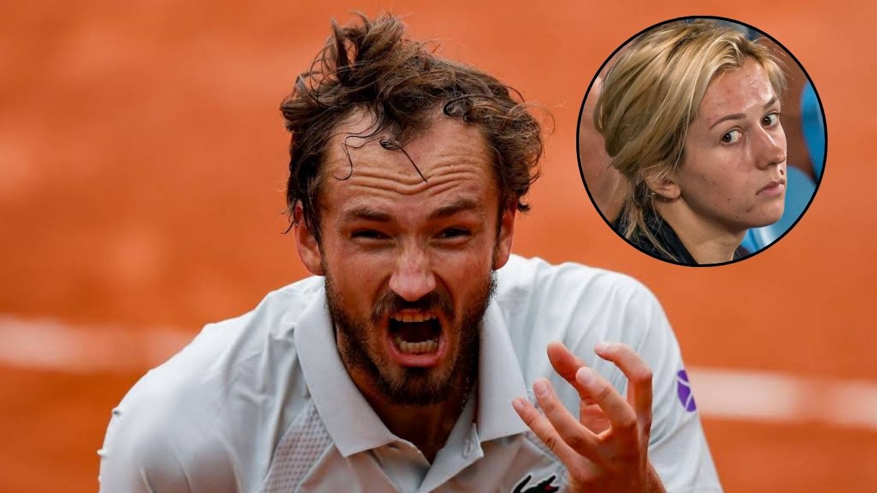 Daniil Medvedev and Wife Daria Engage in Heated Argument During Roland Garros Defeat: “You Need to Behave!”