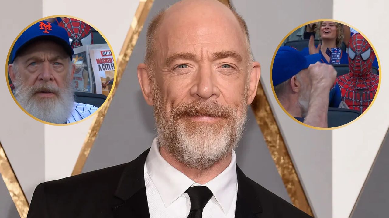 J.K. Simmons Steals Show at Mets Game Following Viral Interaction With Spider-Man