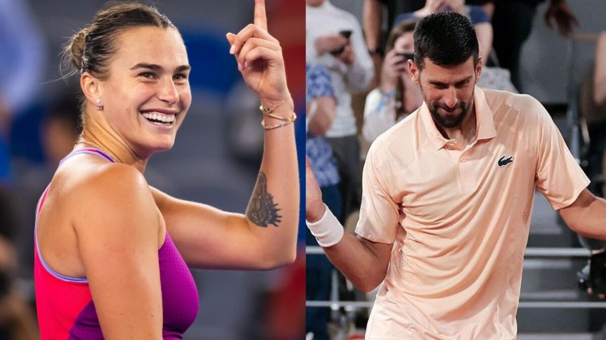 Kim Clijsters Would Love to Pick Novak Djokovic's Brain About Biohacking After Serb Wore Ear Seeds at Wimbledon: "I Have a Million Questions" 1 Aryna Sabalenka, Novak Djokovic