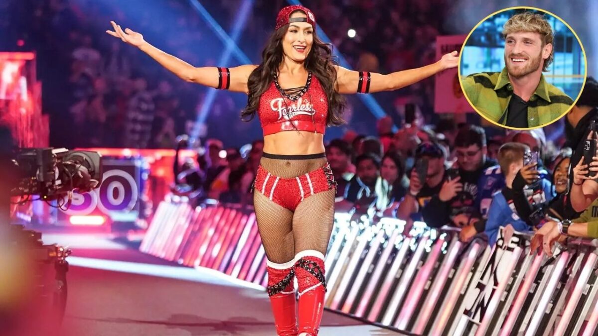 Logan Paul Undergoes Surgery for Torn Triceps Injury Suffered at Saturday Night's Main Event 1 Nikki Bella and Logan Paul
