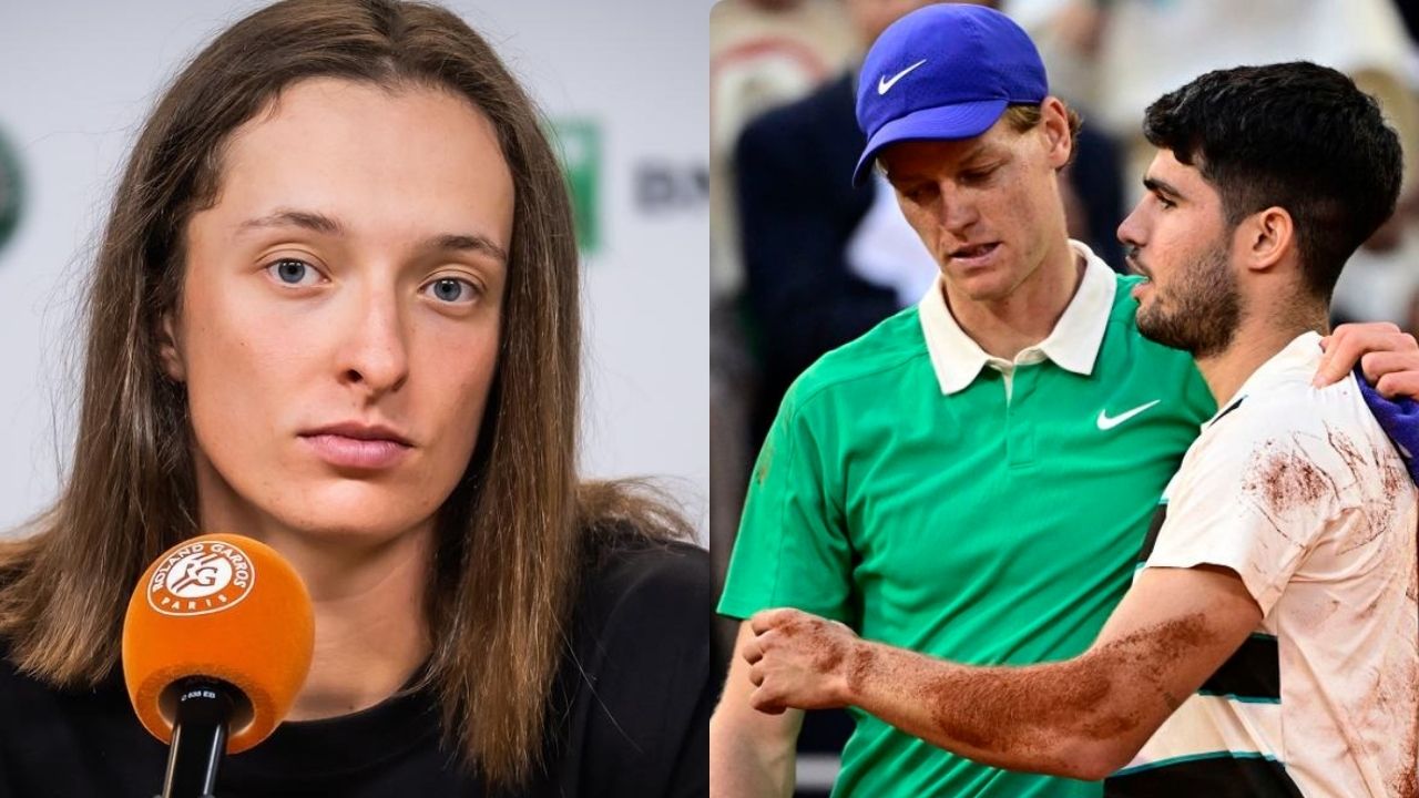 Iga Swiatek Thinks Men’s Tennis Has Become ‘Bit Predictable’ Due to Carlos Alcaraz-Jannik Sinner Dominance
