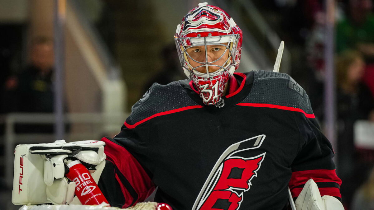 'Emotional' Frederik Andersen Thanks Canes Teammates for Support Following Passing of Claude Lemieux 1 Frederik Andersen