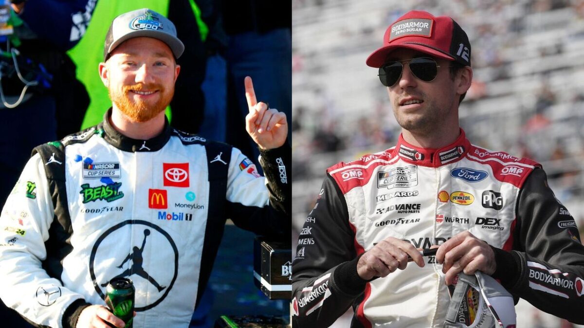 “I Did Not Mean to Do That!” Ryan Blaney Apologizes to Tyler Reddick Over Wild Nashville Wreck 1 Tyler Reddick and Ryan Blaney