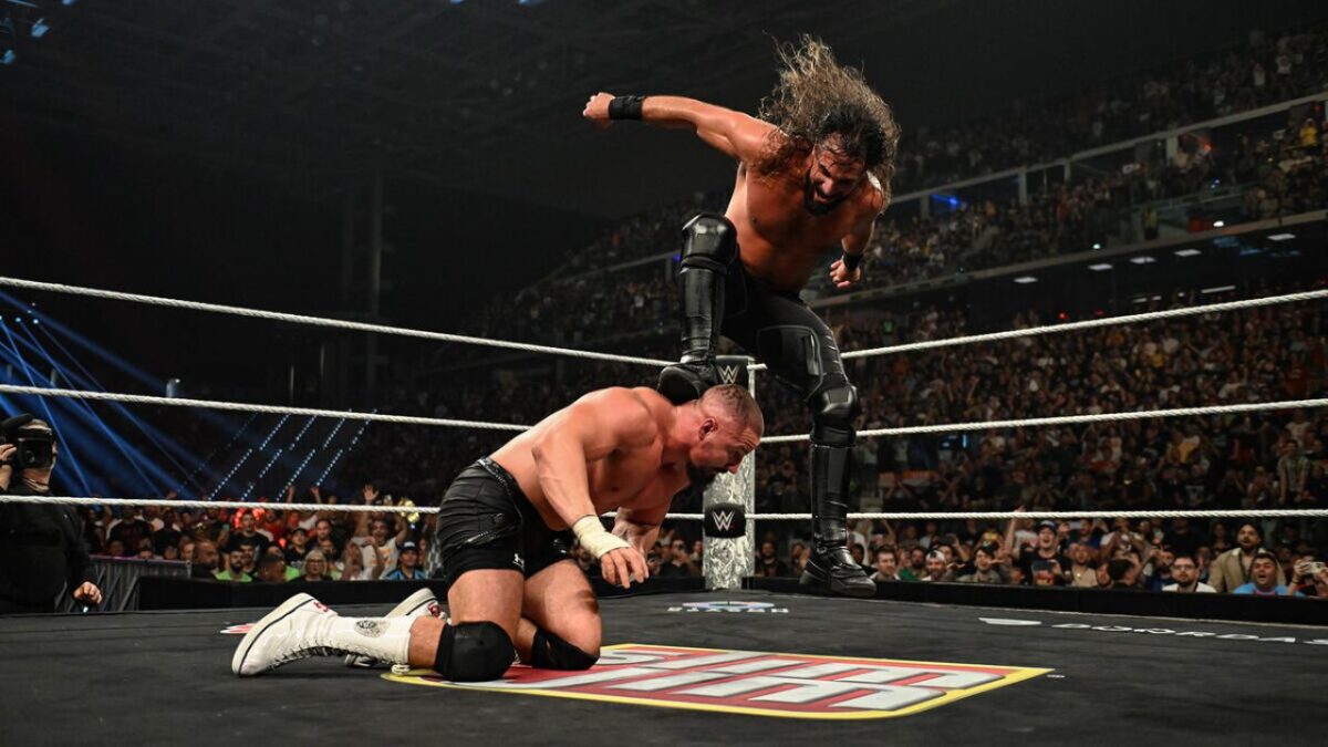 WWE Raw 06/01: Oba Femi Warns Brock Lesnar After Clash in Italy Setback 1 Seth Rollins beat Bron Breakker on WWE Raw this week