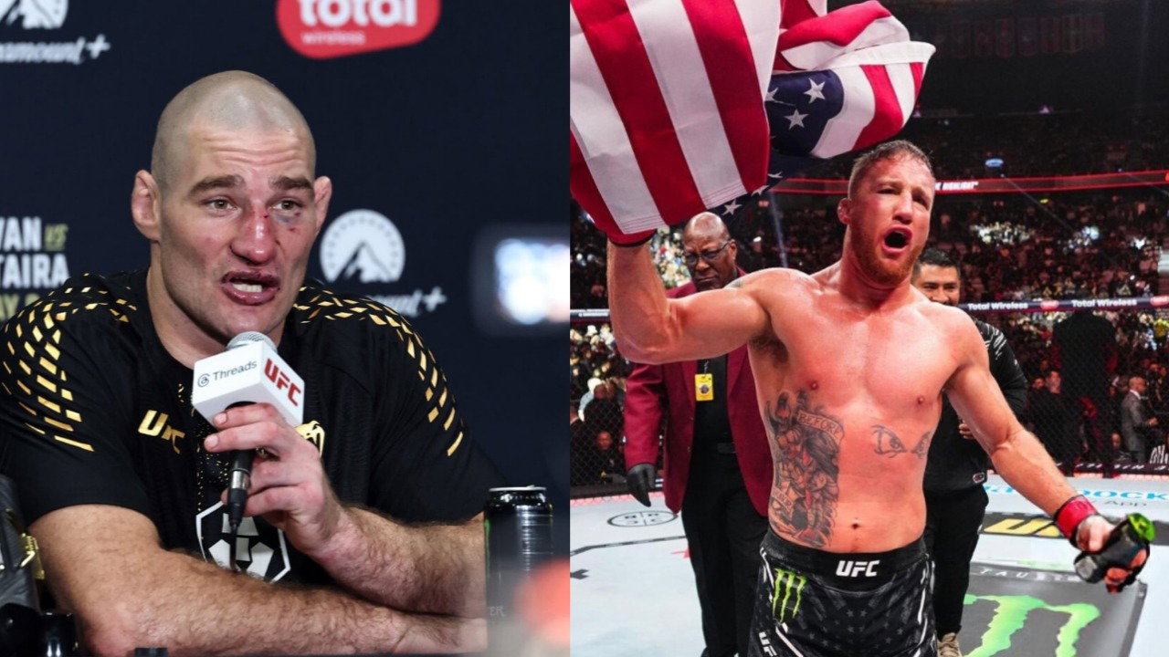 Sean Strickland and Justin Gaethje Trash Each Other Over Differing Views on Supporting USA