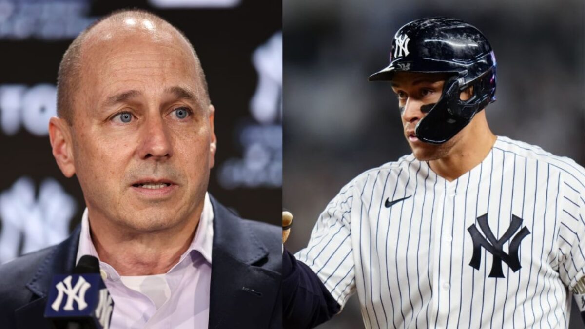 Michael Kay Urges Yankees to Make Aaron Judge a Full-Time DH Following Rib Fracture 1 Brian Cashman and Aaron Judge