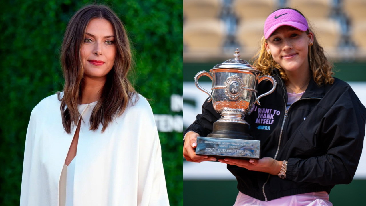 Mirra Andreeva Used Maria Sharapova as Inspiration During Her French Open Final: “I Hoped She Watched My Match”