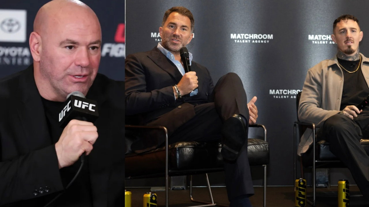 “Sounds Pretty Stupid” – Dana White Responds to Eddie Hearn Asking to Release UFC Champion Tom Aspinall