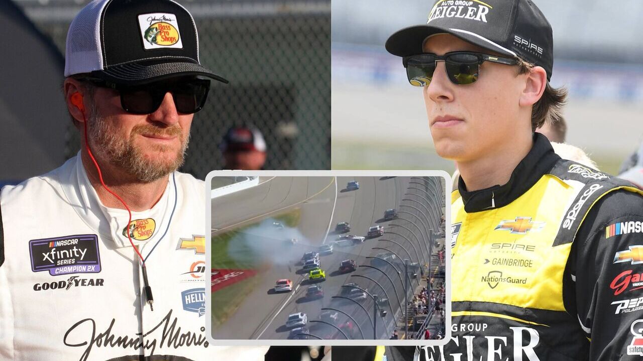 Dale Earnhardt Jr. Blames Carson Hocevar Over Wild Multi-Car Stage Two Wreck at Michigan
