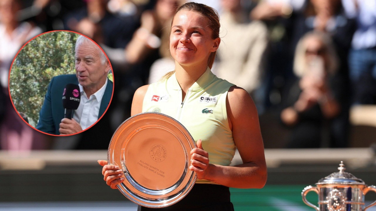 Maja Chwalinska Tells John McEnroe She Knows Perfectly Who He Is in Hilarious Interaction: “I Watched Vintage Tennis”