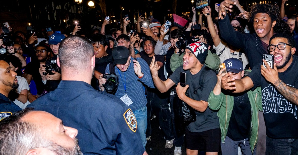 NYPD Use Pepper Spray to Dismiss Wild Brawl in Game 3 Knicks Watch Party