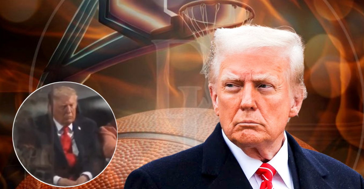 Donald Trump’s NBA Finals Game 3 Appearance Draws Reactions From Both Sides 1 Donald Trump slept during Game 3
