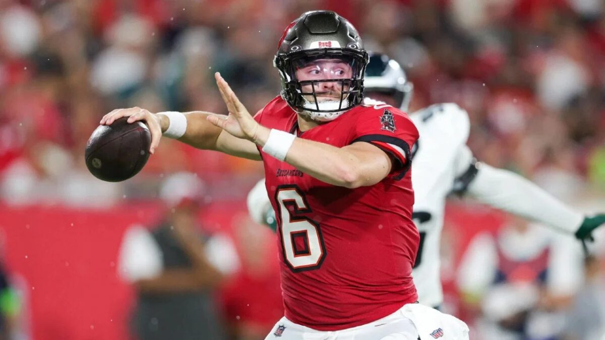 Buccaneers-Baker Mayfield on Contract Collision Course as Training Camp Deadline Nears 1 Buccaneers-Baker Mayfield on Contract Collision Course as Training Camp Deadline Nears