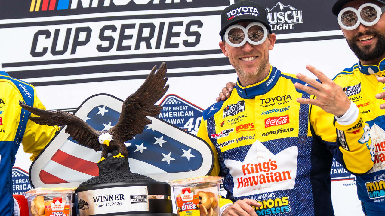 Denny Hamlin Declares He Is in the ‘Best Form Ever’ After Pocono Masterclass