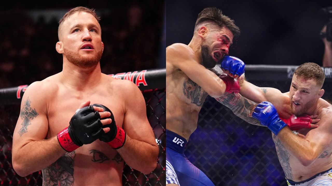 “Look at My Face!” Justin Gaethje Explains Secret Behind Overpowering Ilia Topuria at UFC Freedom 250