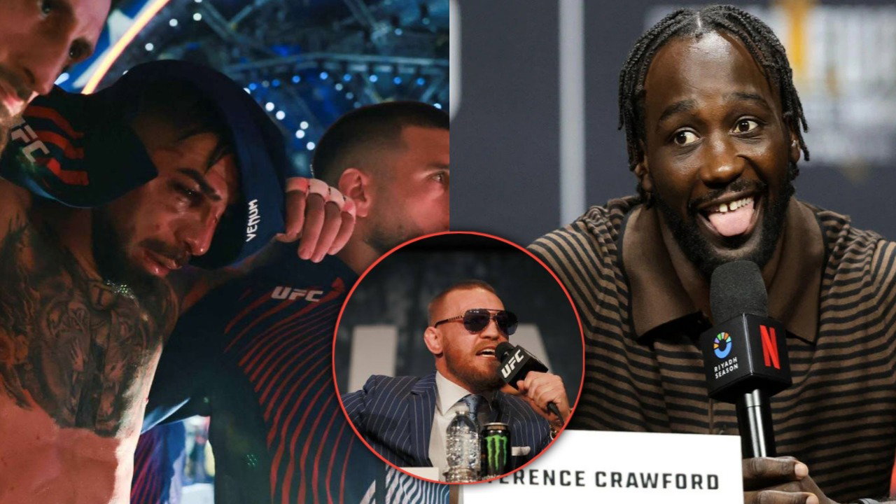 “You’re a Boxer, He’s a Fighter” – Conor McGregor and MMA Fans Unite to Support Ilia Topuria After Terence Crawford Shames First Career Loss