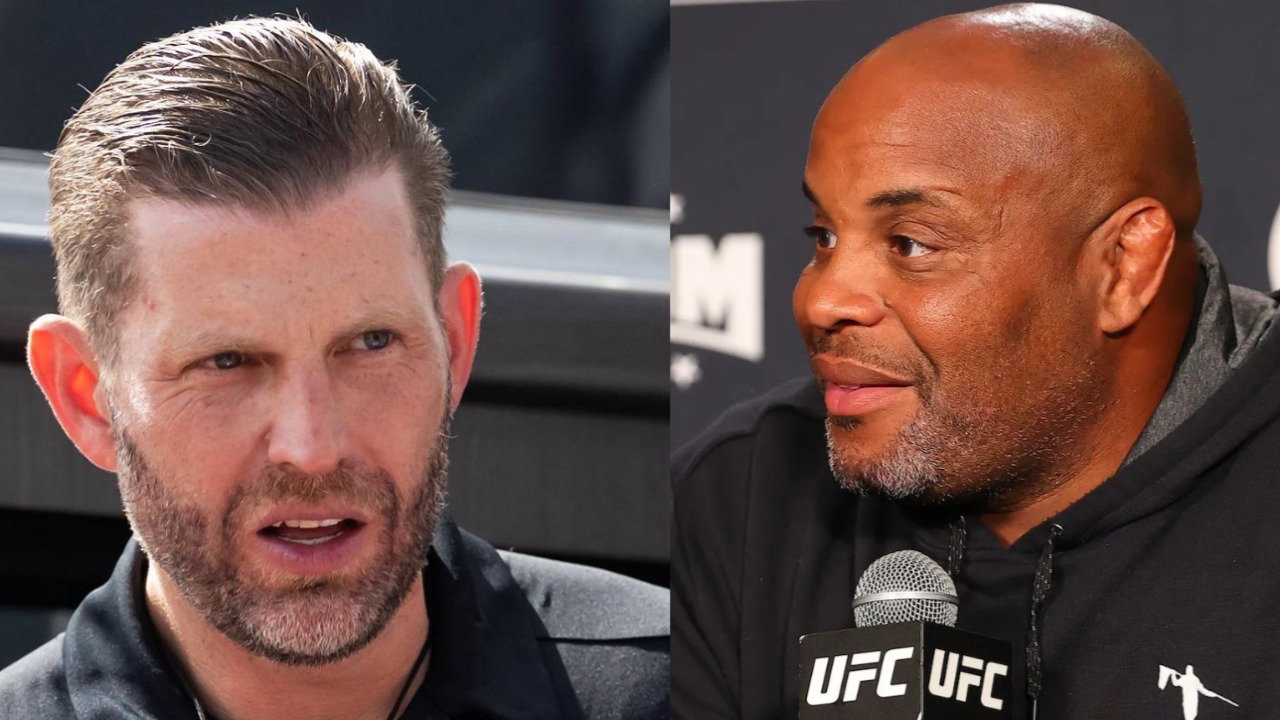 “My Twitter Got Hacked” – Daniel Cormier Blames Hacker for Eric Trump ‘Rigged’ Fight Message