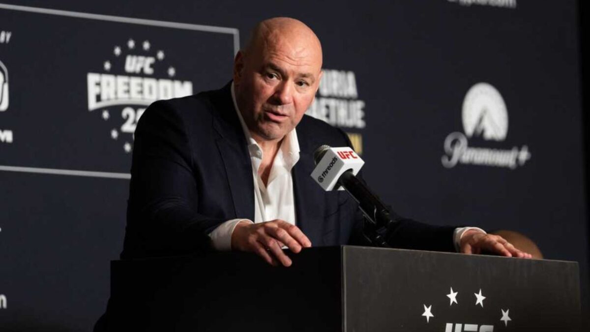 130K People Came for UFC Freedom 250 Festivities, Says Dana White After Successful White House Event 1 Dana White at UFC Freedom 250 presser
