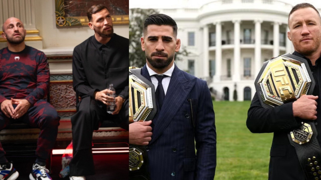 Alexander Volkanovski Snubs Justin Gaethje and Ilia Topuria to Pick Best Striker in the UFC