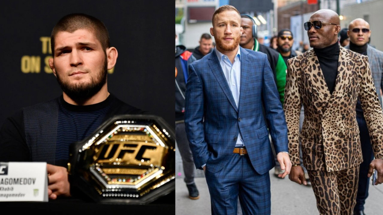 Kamaru Usman Picks Justin Gaethje Over Khabib Nurmagomedov as Most Decorated UFC Lightweight
