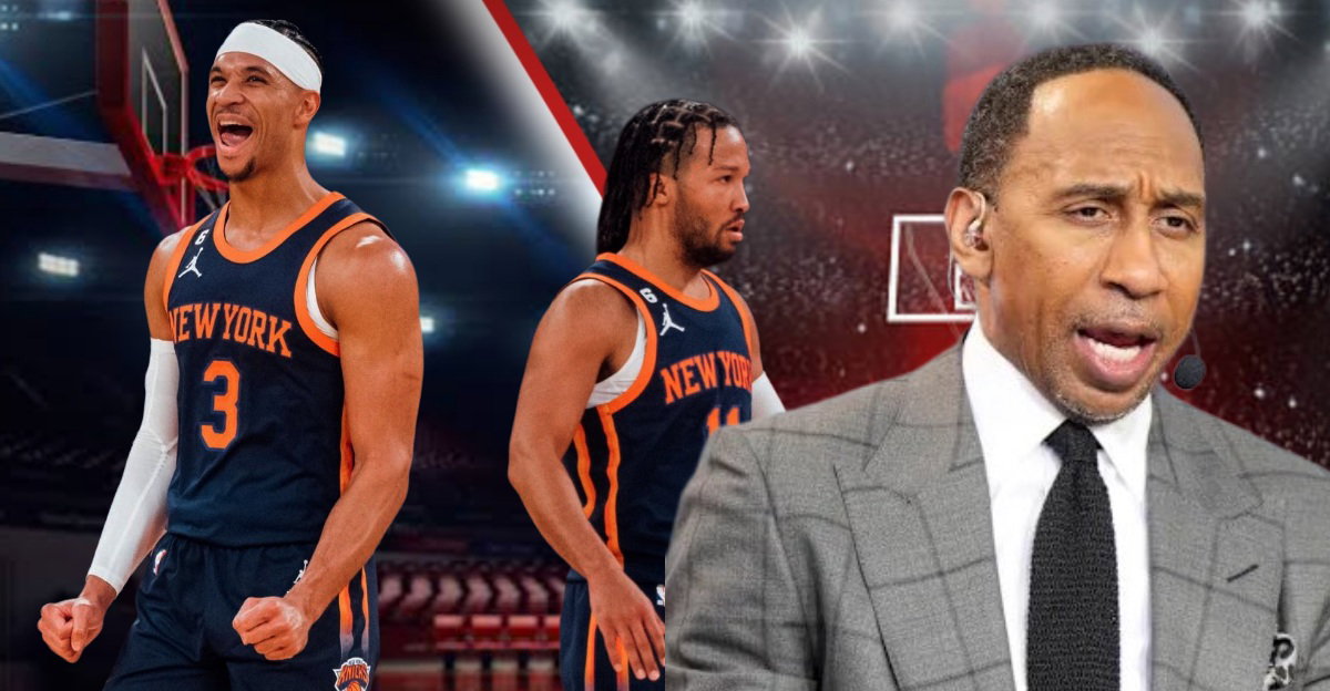 Josh Hart and Jalen Brunson Force Stephen A. Smith to Apologize In Front of Fans For Past Doubts Regarding Knicks