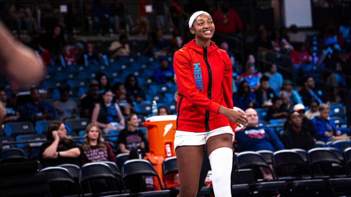 Angel Reese's Teammate Helps Reveal $500K Rolly Royce Birthday Dream Coming True 1 Angel Reese all smiles with the Dream
