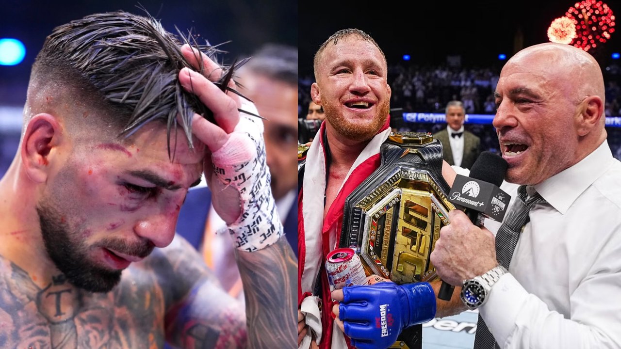 Joe Rogan Thinks Justin Gaethje Put an End to Pre-Fight Celebration Ritual of Ilia Topuria After Freedom 250 Forever