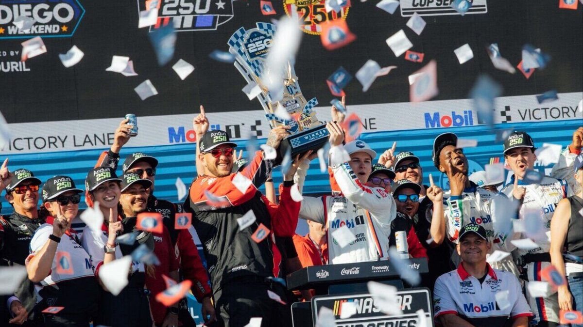 “Same Level of Racecraft!” Dale Earnhardt Jr. Compares Corey Heim to Denny Hamlin After Milestone San Diego Win 1 Corey Heim
