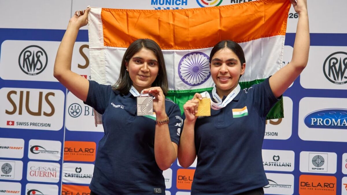 Indian Women’s Pistol is Enjoying a Golden Run in 2025-26 1 Esha Singh and Suruchi Phogat India Shooting