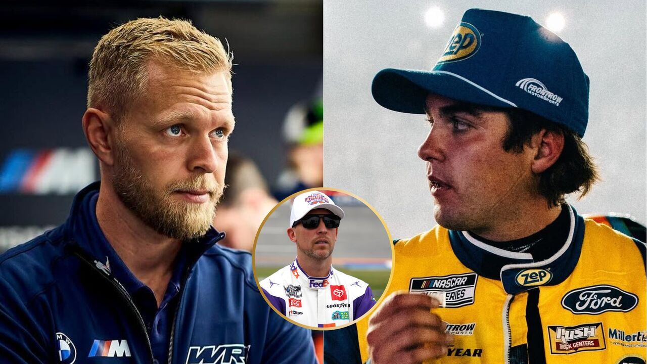 Denny Hamlin ‘Takes Noah Gragson’s Side’ Over Explosive Kevin Magnussen Confrontation