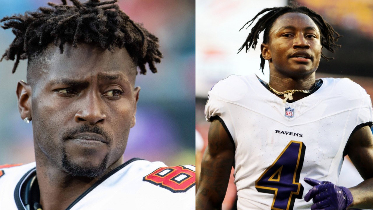 Antonio Brown Goes OFF on Zay Flowers Amidst Social Media Comparisons: “The Reason Lamar Jackson Can't Win”