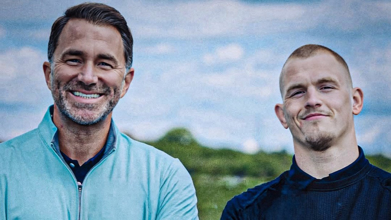 Eddie Hearn Plays the Latest Move Against Dana White By Signing Ian Garry to Matchroom Talent Agency