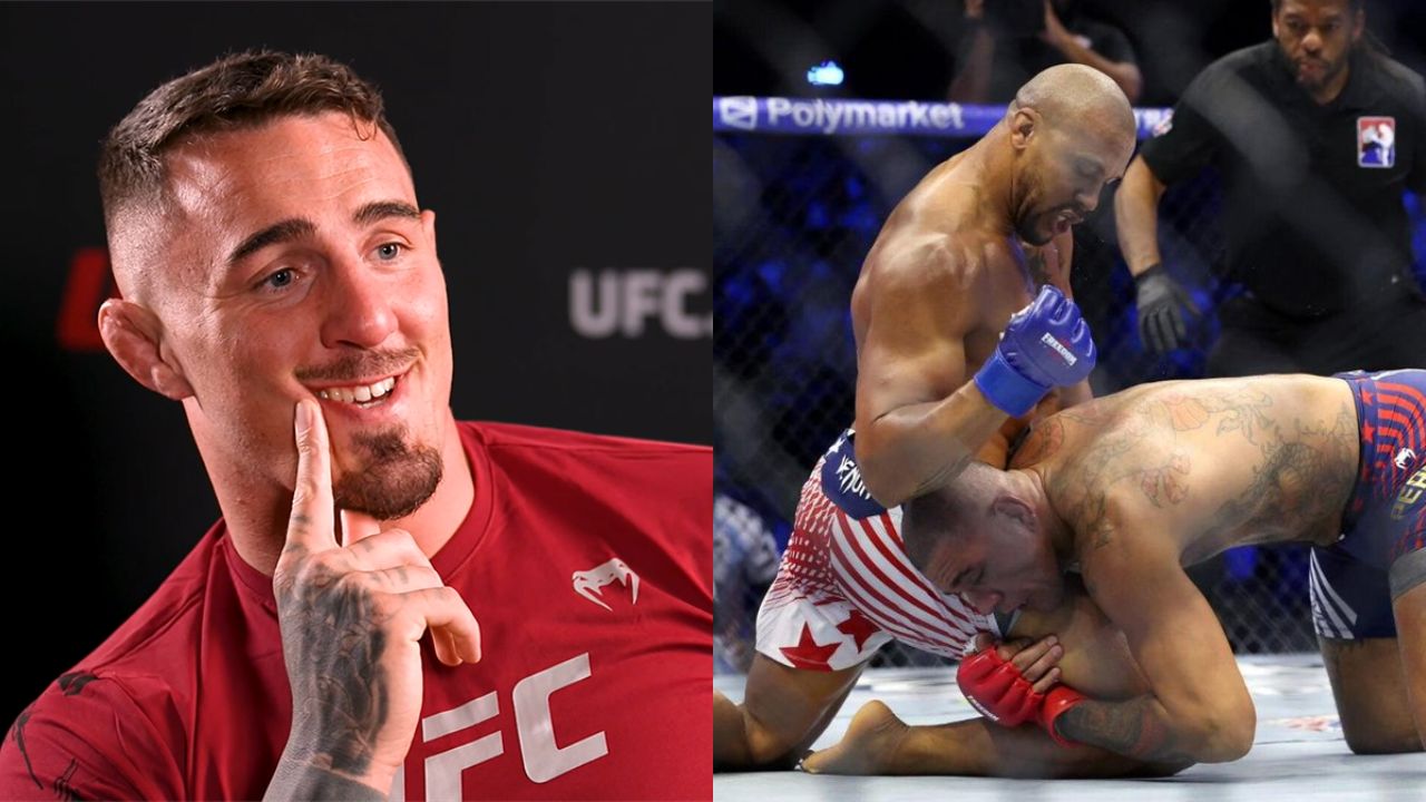 (Video) Tom Aspinall Trolls Interim Champion Ciryl Gane with Foul Compilation Ahead of Rematch