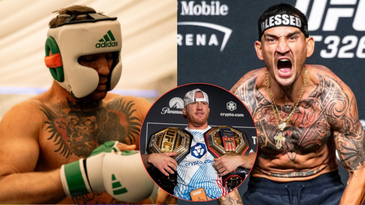 Conor McGregor vs Max Holloway Rematch Attracts Attention From Justin Gaethje Ahead of UFC 329