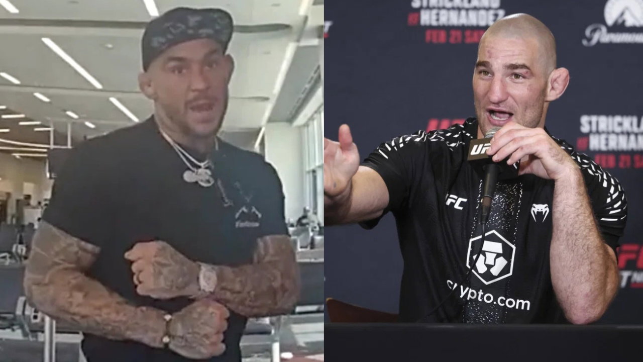 (Video) Sean Strickland Spotted Motivating Teammates with Dustin Poirier’s Controversial Catchphrase