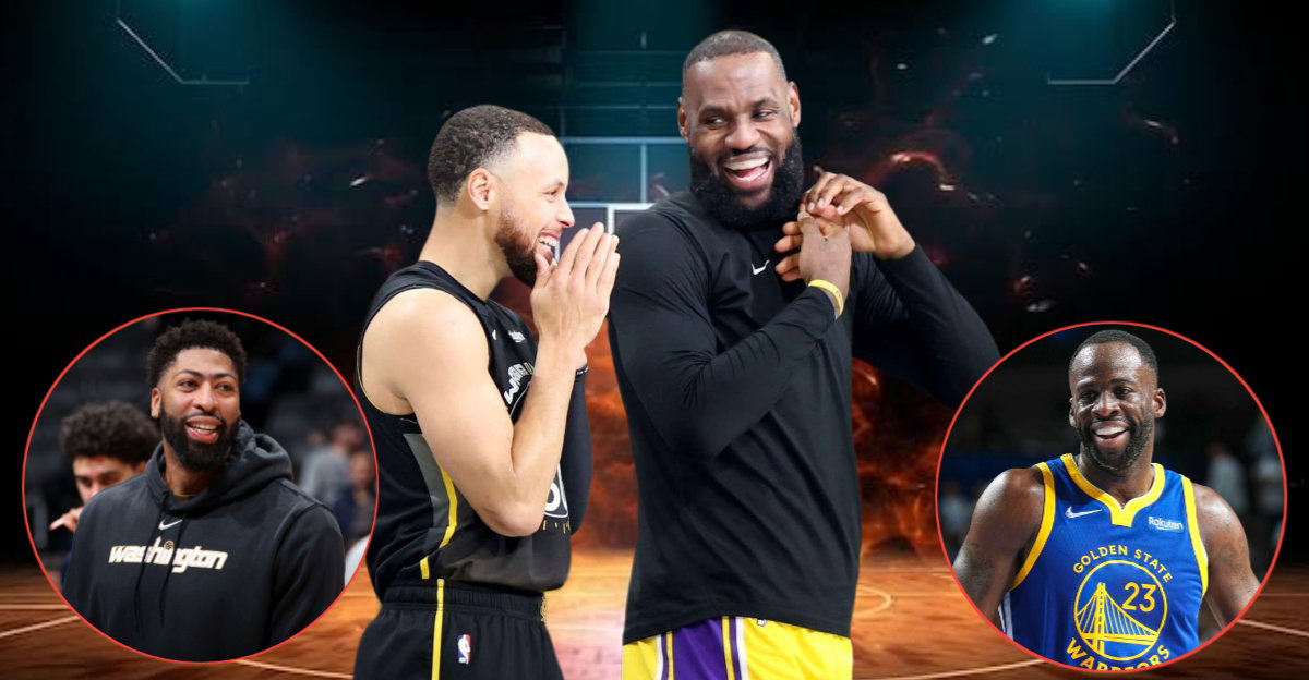 Warriors’ Interest in LeBron James, Steph Curry, Anthony Davis & Draymond Green Superteam Baffles Fans – “Most Delusional Franchise”