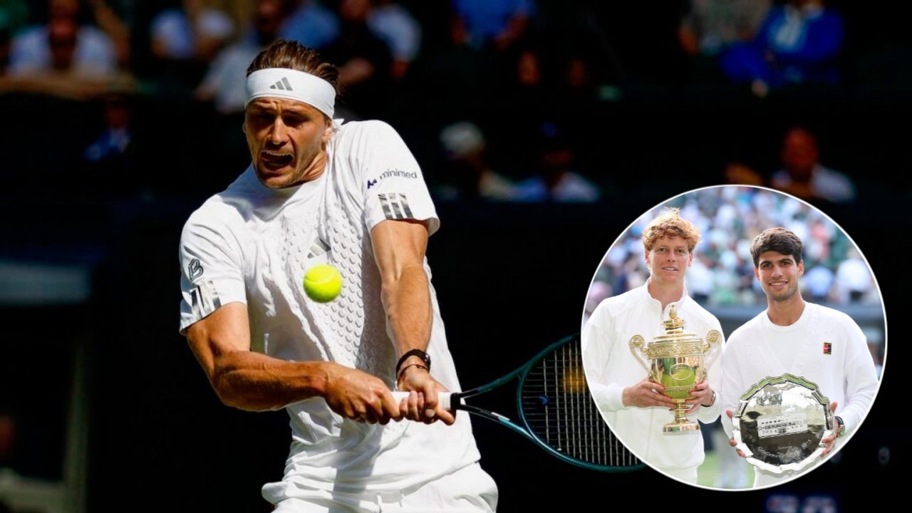 Alexander Zverev Reveals his Preferred Surface Against Jannik Sinner and Carlos Alcaraz