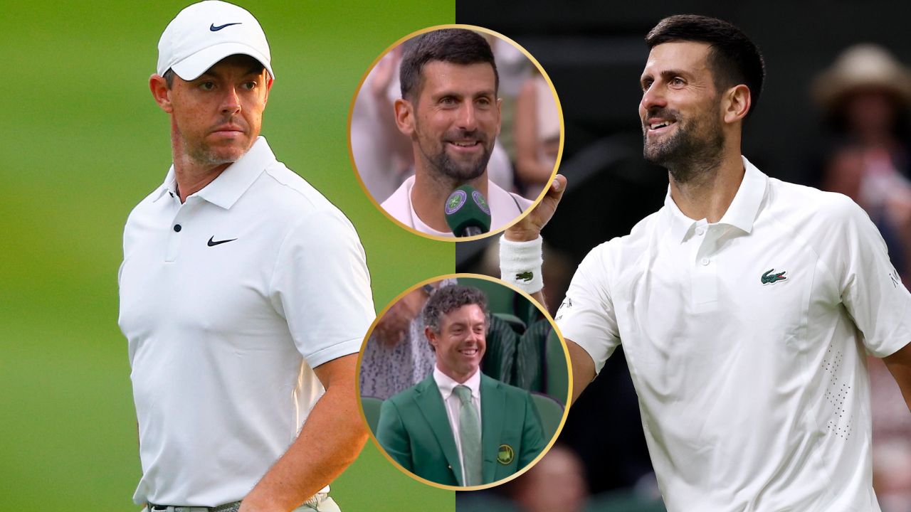 Rory McIlroy Receives Hilarious Challenge From Novak Djokovic Over Masters Jacket