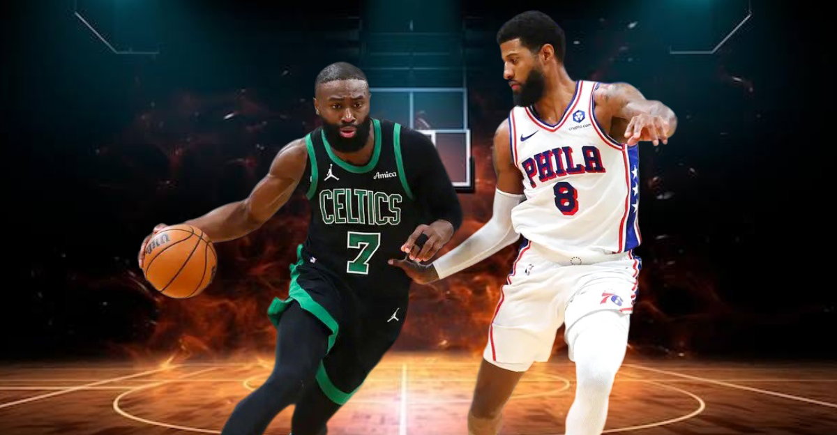 Jaylen Brown’s Blockbuster Trade to 76ers for Paul George & Picks Baffles Fans – “Dumbest Trade in History Next to Luka”