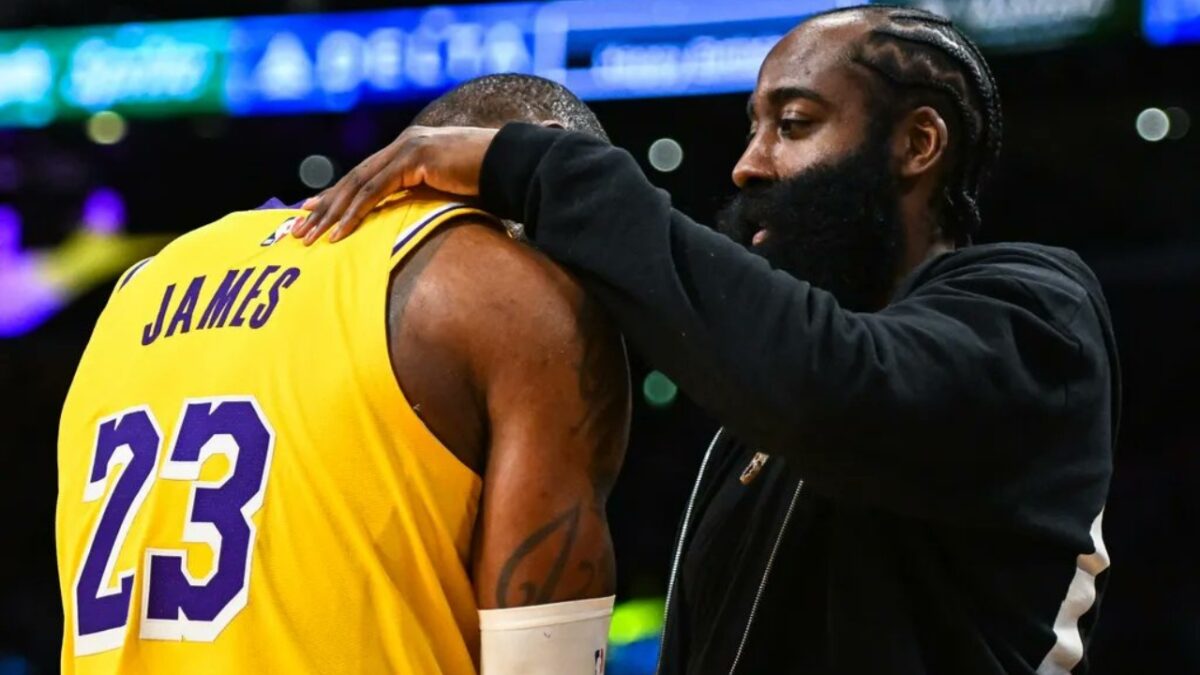 LeBron James & Nikola Jokic a Possibility After Denver Enters Race for 41-Year-Old Upsets Fans - "Worse Than Joining Warriors" 1 LeBron James and Cavs guard James Harden