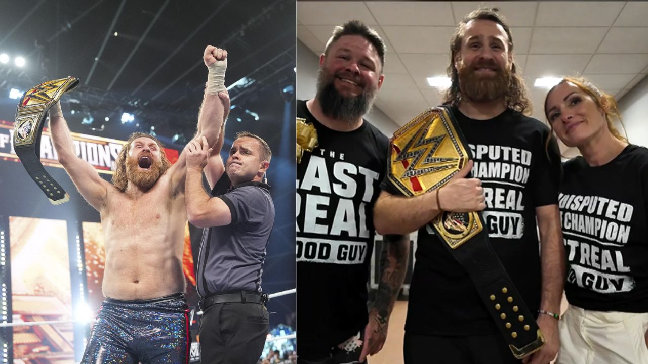 (Video) Sami Zayn’s Wholesome Moment With Becky Lynch and Kevin Owens After WWE Title Win