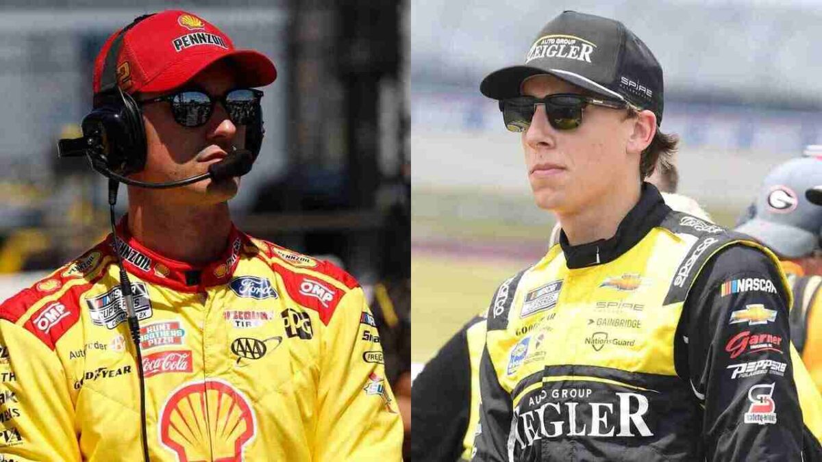 “I Still Get Booed!” Joey Logano Exposes NASCAR Fans Hypocrisy Over Carson Hocevar 1 Joey Logano and Carson Hocevar