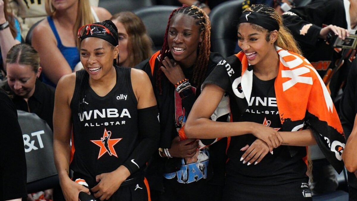 Angel Reese Slams 'Disrespectful' All-Star Selections After Dream Players Overlooked as Starters 1 Allisha Gray, Rhyne Howard and Angel Reese