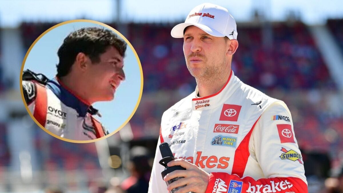 Denny Hamlin Is “Very Optimistic” About Winning 2026 Cup Series Title 1 Brent Crews and Denny Hamlin