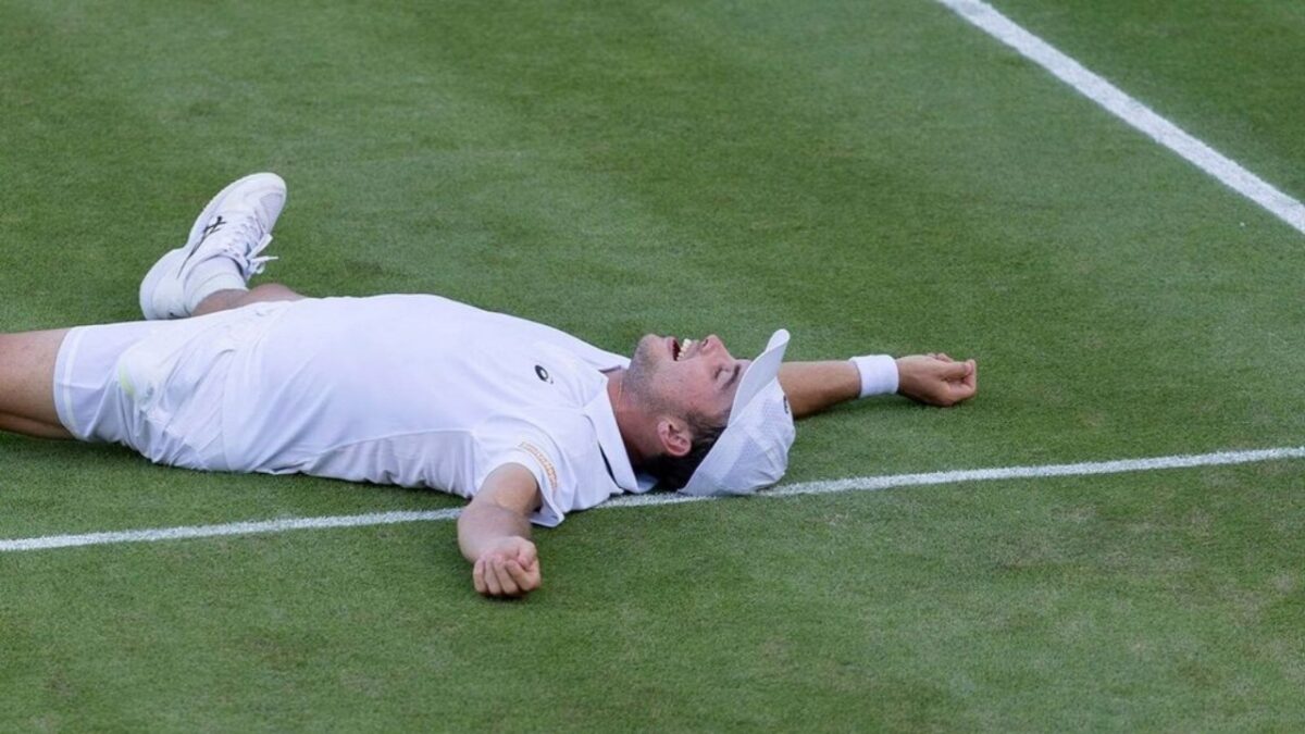 Flavio Cobolli Reflects on Lessons in Humility After Defeat to Wildcard Arthur Fery at Wimbledon 1 Arthur Fery (via X/BBC)
