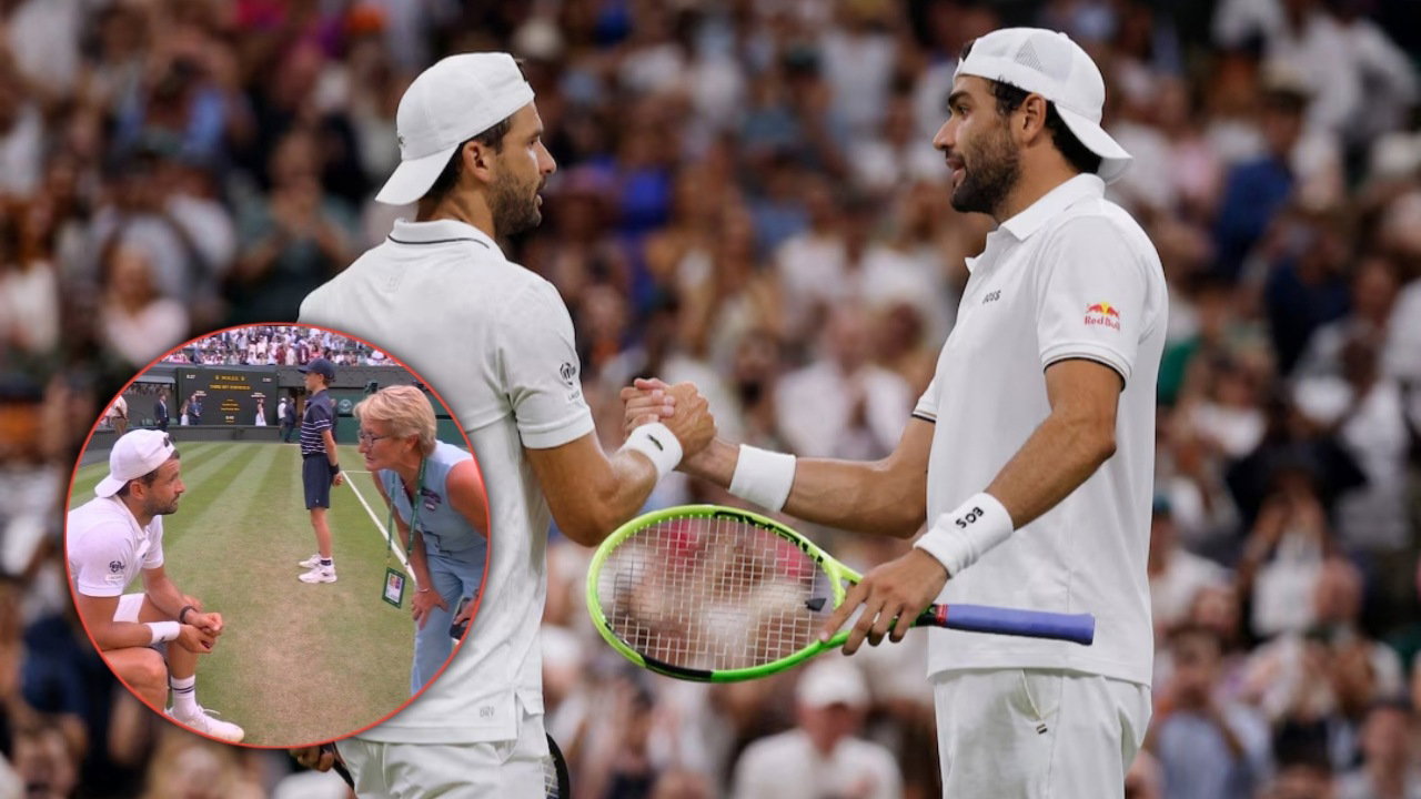 Grigor Dimitrov Complains About Wimbledon Roof Closure During Matteo Berrettini Thriller