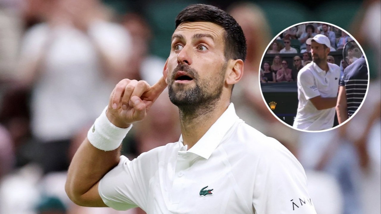 Novak Djokovic Booed by Centre Court Crowd After He Smashed Ball in Anger During Tense Moment