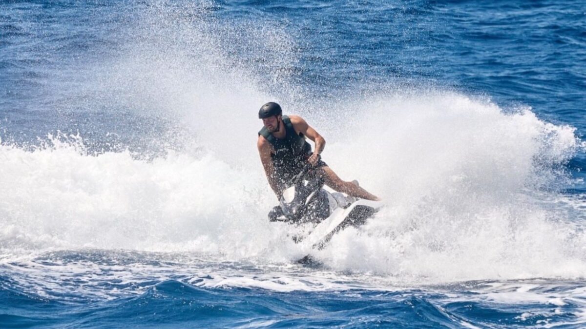 Lakers Promised Luka Doncic His Own “Dallas 2.0” to Chase Another Finals 1 Luka Doncic on a jet ski