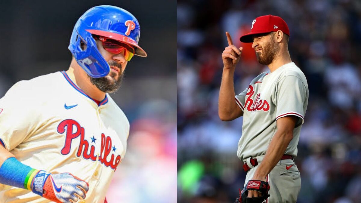 Phillies' Zack Wheeler Criticizes MLB For "B.S." Rule Following 2026 All-Star Game Snub 1 Kyle Schwarber and Zack Wheeler